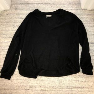 Urban Outfitters black soft v neck sweater